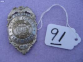 Fireman Badge. Wells Corner Fire Dept. State of M