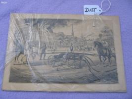 Fire Picture on Paper. 9 3/4x6 5/8. bottom right