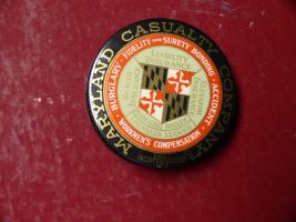Maryland Casualty Company Paperweight. 2 1/2 inch