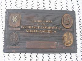 Old Fire Marks Used by Insurance Company of North