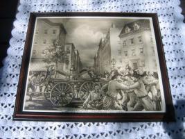 Framed Picture of the Lafayette "Philadelphia Styl