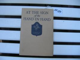 Pamphlet. At the Sign of the Hand-in-Hand. Print