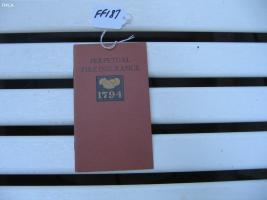 Pamphlet. Perpetual Fire Insurance. Published an