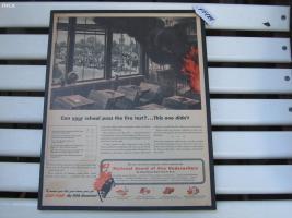 Old Advertising Ad from 1949. National Board of