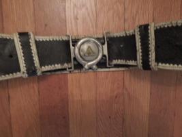 Close Up Picture of the Front. There are Two Belt
