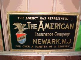 American Insurance Company. 1872-1976. Newark, N