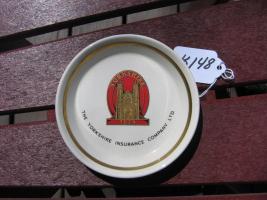 Yorkshire Insurance Company, Ltd. Tip Tray. 4 3/