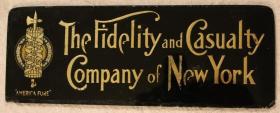 Fidelity and Casualty Company of North America. G