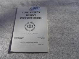 Two Pamphlets: 1) A Mini Guide to Women's Insuran