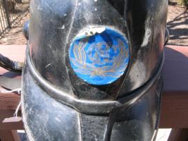 Fire Helmet. Scottish Made Metro Pattern by Hendr