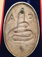 Fire Association Silver Fire Mark - Back of Mark.