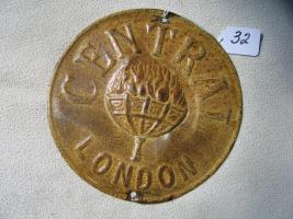 Central Insurance Company. Birmingham England. Tin