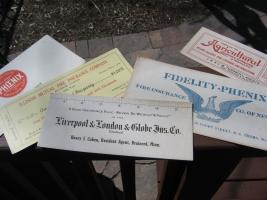 Ink Blotters - 5 for one price. Group Consists o