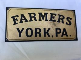 Farmers Fire Insurance Company. York, Pennsylvania