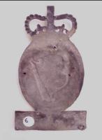 Hibernian Fire Ins. Co. Lead. Back Side of Mark.