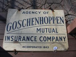 Goschenhoppen Mutual Insurance Company. Large Two