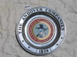 The Andover Companies. Large Advertising Plate fo