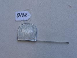 Aetna Advertising Item. Metal Ruler that pulls out