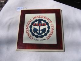 Centennial Ins. Agency Plaque