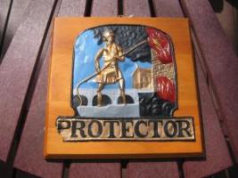 #165 Protector Fire Insurance Company. London, England. Fire Mark. Circa 1825 - 1835.