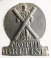 #169 North British fire mark, Wright #53B