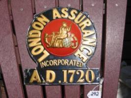 #181 London Assurance Incorporated Fire Mark – B608