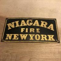 #183 Niagara Fire Mark   Bulau #200