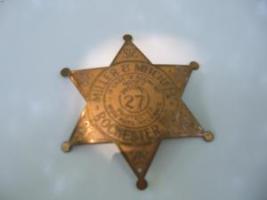 #202 Miller and Mitchell Auto Tag. Indiana.