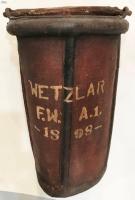#207 German Canvas Fire Bucket