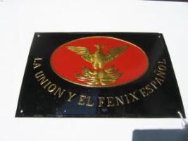 #240 La Union Spanish Mark. La Union Y EL Fenix Espanol Comppania de Securos. Reunidos.