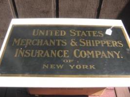 #245 United States Merchants & Shippers Insurance Company of New York. SIGN#401.2. New York, New York. 1923 – 1932.