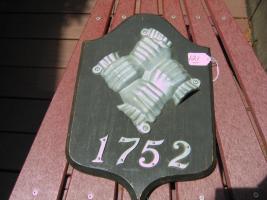 #121 Philadelphia Contributionship  Fire Mark, Philadelphia, Pennsylvania