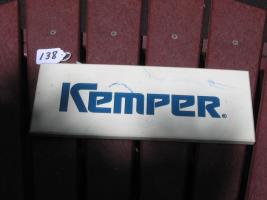 #138 Kemper Plaque. Granite-like nice material.