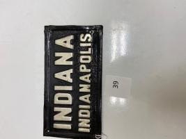 139 Firemark, U.S. Indiana Fire Insurance Indianapolis, BU208. 1851 - 1902