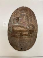 156 Firemark, U.S. Fire Association of Philadelphia, BU93VA. Double Drain Knobs. Rare.