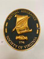 Mutual Assurance Society of Virginia Plaque