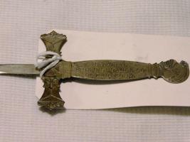 Advertising, Letter Opener